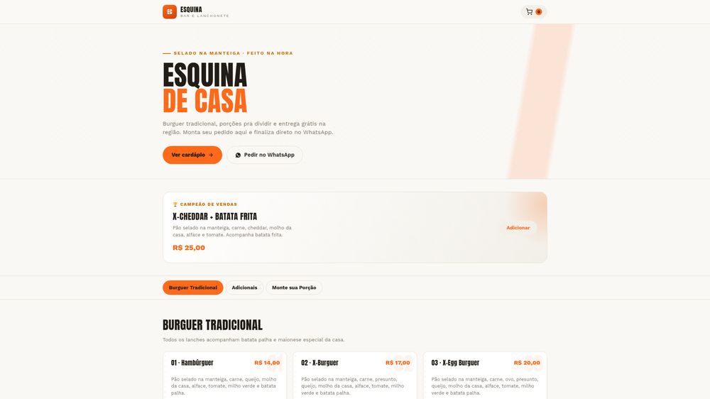 Projeto Esquina de Casa